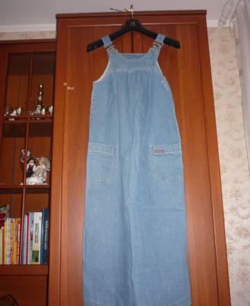 Новый джинсовый сарафан для беременных Москва