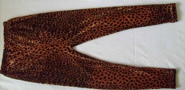 Легенсы леопардовые стрейч Москва