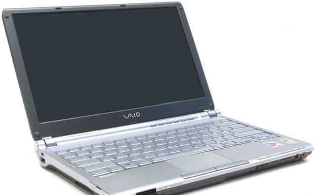 Ноут Sony vaio VGN-T2XRP, Япония, 10.6 д., карбон Москва