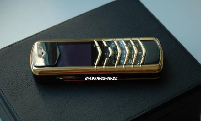 Vertu suignatura gold классическое исполнение Москва