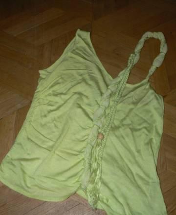 Салатовый топ оригинального дизайна Москва