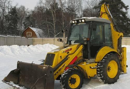 Экскаватор-погрузчик  Holland LB 110B Москва