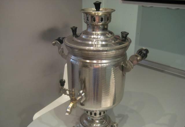 Самовар угольный (Банка) Рифлёная Москва