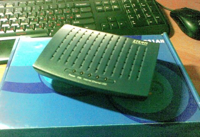 ZTE zxdsl 831AII модем Москва