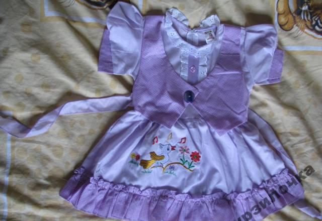 Красивое платье на 2-3 года Москва