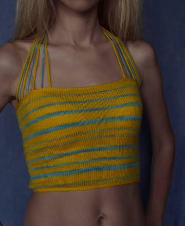 Вязаный топик на лето Москва