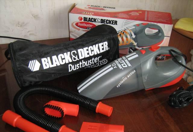 Автомобильный пылесос BlackDecker ACV1205. Новый Москва