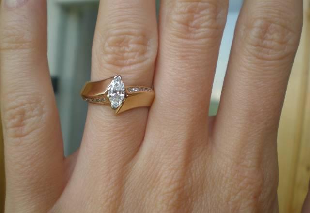 Кольцо с бриллиантами 0.65К Москва