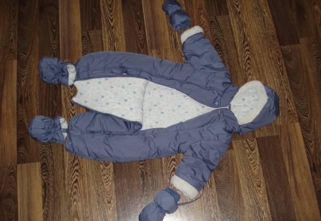 Детский комбинезон с утеплителем на рост от 74 см Москва