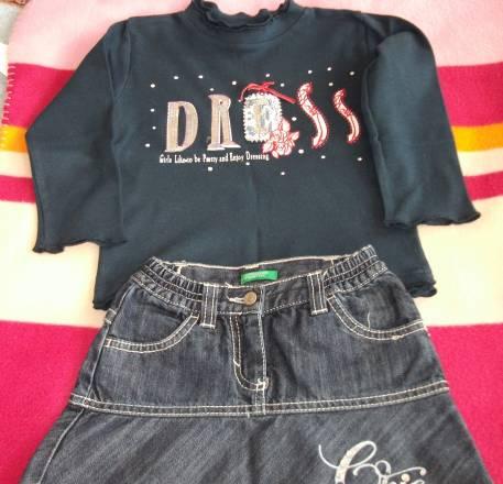 Д/девочки 3-4л (джинсы,кофточка+юбка, жилетка) Москва