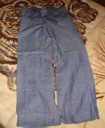 Хлопковые брюки с манжетами новые Москва