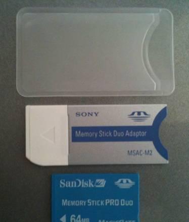 Карта памяти с адаптером Москва