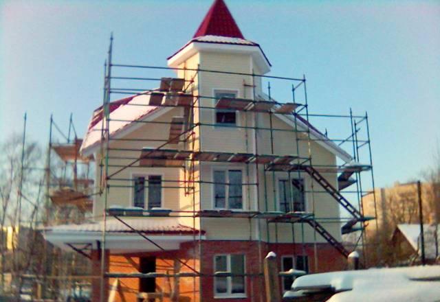Дома Каркасные Монтаж Сайдинга Кровли Санкт-Петербург