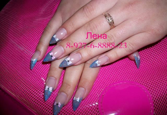 Наращивание и укрепление ногтей в самаре. дизайн Самара