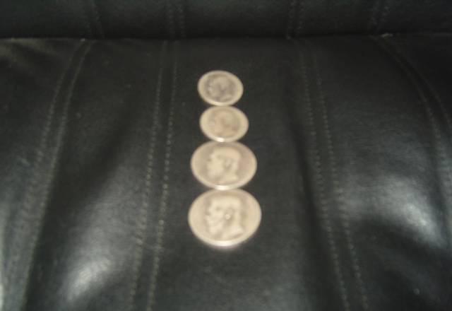 50коп.1896г,1897г. 1руб.1896г,1899г. Николай2 Краснодар