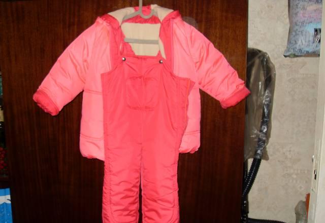 Комбинезон зима 92-104 на термофайбере+подарок Москва