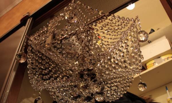 Люстра "Вуаль"из чешского хрусталя Москва