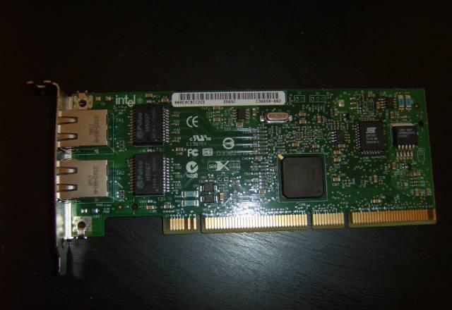 Сетевой адаптер Intel PRO/1000 MT DualPort Санкт-Петербург