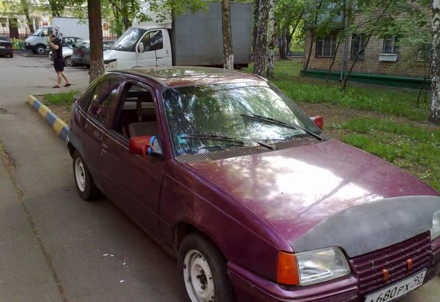 Opel Kadett, 1985 Москва