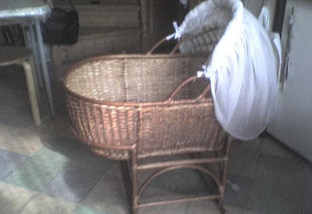 Детская колыбель из лозы Москва