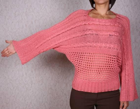 Кофта рукав летучая мышь Москва