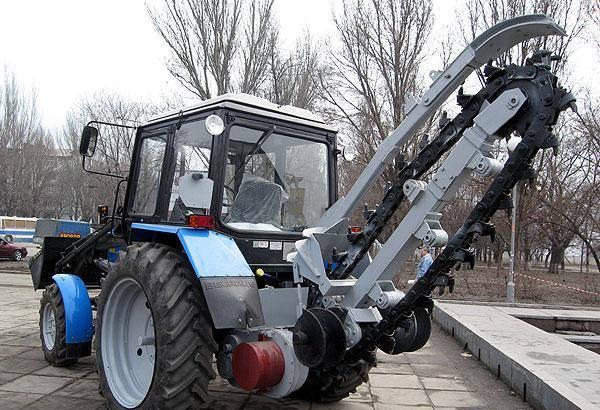 Баровая установка на трактор, землеройная машина Москва