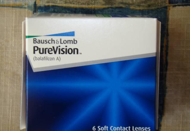 Линзы PureVision от BauchLomb (4 шт) Москва
