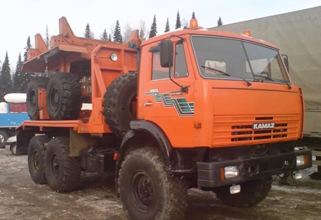 Трубовоз КамАЗ-43114 Пермь