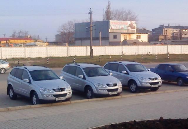 Ssang Yong Kyron, 2008 Новороссийск