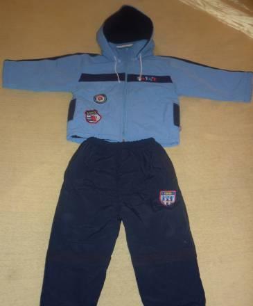 Осенние утеплён. куртка и брюки для мальчика 98р Москва