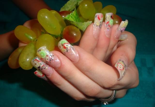 Изысканные ноготки под гелем, летние дизайны Москва