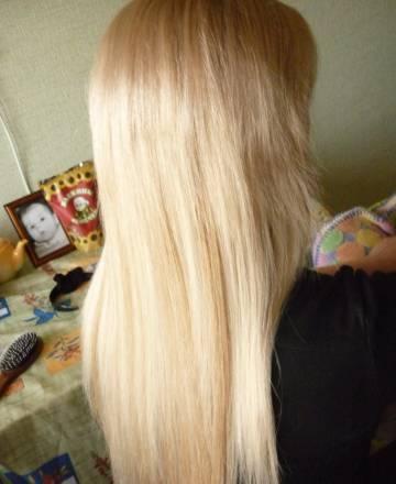 Акция Наращивание славянских волос от 4500р Москва