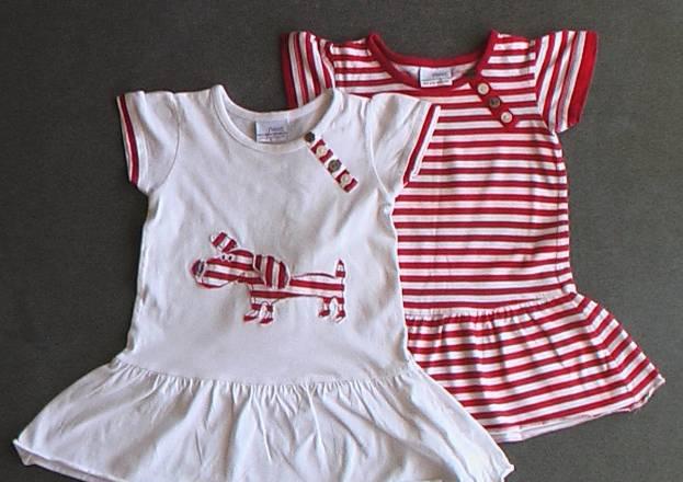 Летние вещи для девочек, фирменные, р.80-86 см Москва