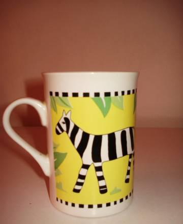 Кружка с зеброй Москва