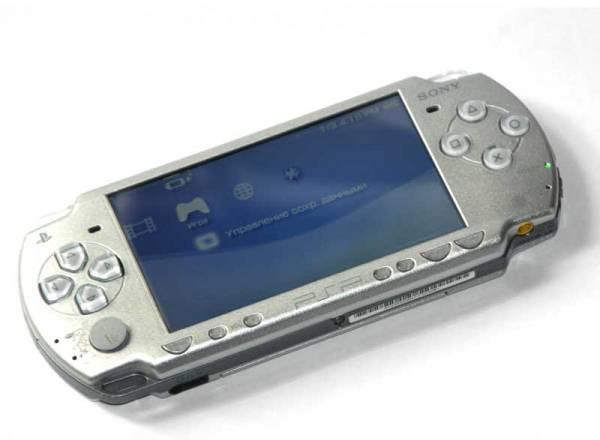 Sony PSP Slim(2000) серебристая Москва