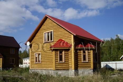 Новый рубленный дом, площадью 140 кв. м Москва
