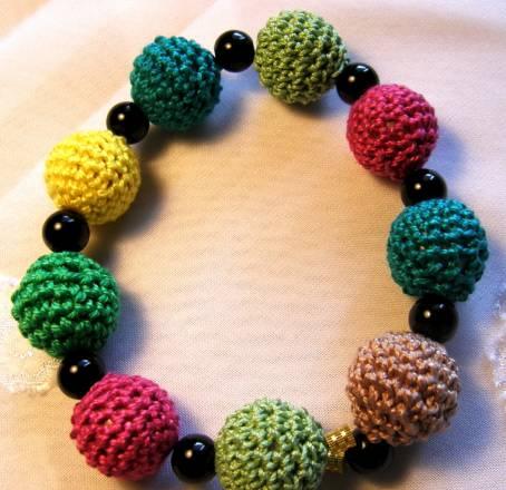 Бусы вязанные Москва