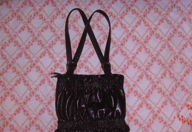 Чёрная вместительная сумка, 2 отд. на молнии Москва