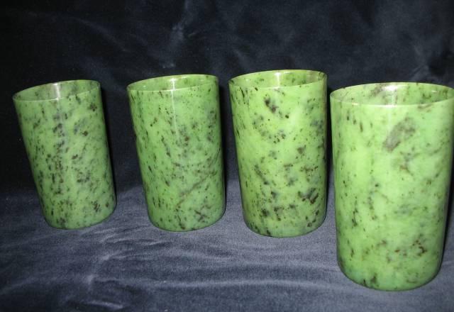 Cтаканы из нефрита для коктейля Москва