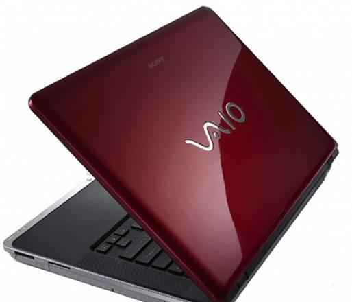 Ноутбук Sony Vaio VGN-CR21ZR/R, рст, красный лак Москва