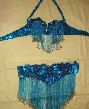 Костюм для танца живота - юбка- пояс-бюст Москва