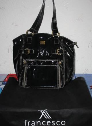 Новая лакированная сумка Francesco Marconi Москва