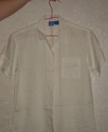 Рубашка штапель белая Москва