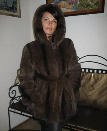 Шуба норка новая р.44-46 Москва