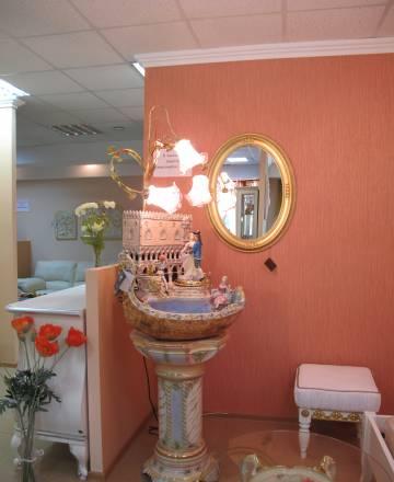 Фонтан со светильником Венеция Москва