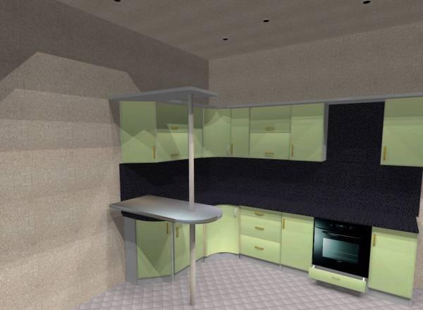 Кухня из итальянского пластика Москва