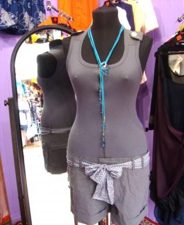 Новай костюм шорты-майка от французского дизайнера Москва