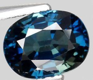 Сапфир овал морск.волна VVS 0,980кар Австралия 57 Екатеринбург