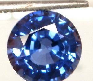 Сапфир круглый голубой VVS 0,350кар Мадагаскар. 12 Екатеринбург