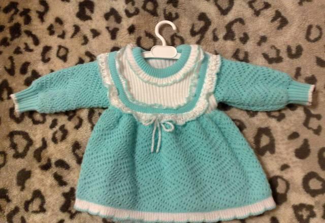 Вязаное платьице Москва